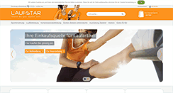 Desktop Screenshot of laufstar.de